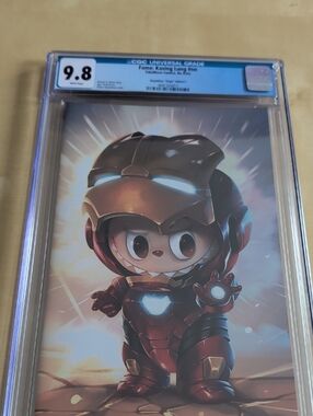 Fame Kasing Lung CGC 9.8 - Labubu Metal Iron Man - Sinyukhina Virgin F RARE